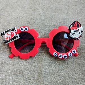 UGA red sunglasses kids